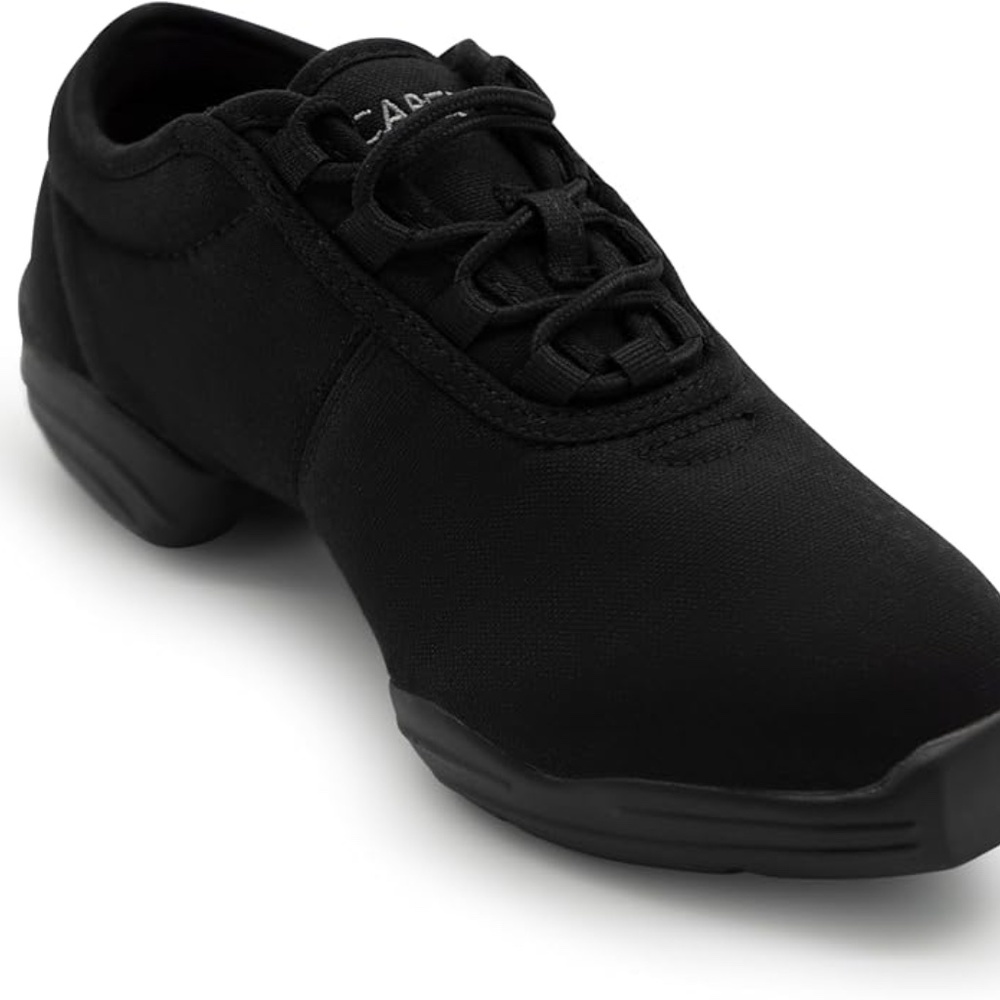 🖤 Capezio Canvas Dance Sneakers – Black – Size 8.5